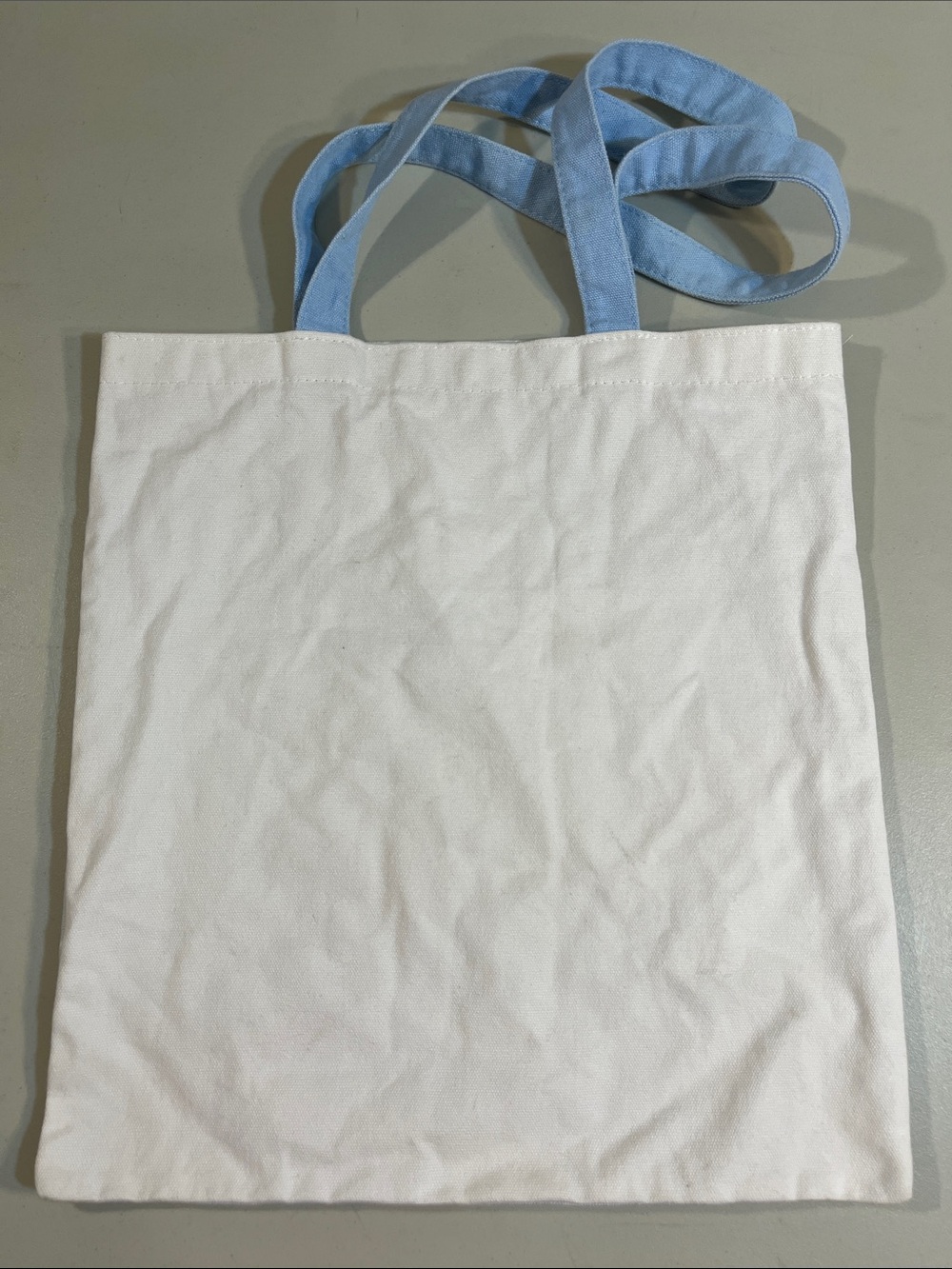 Light Blue Handle Character Tote Bag - Picture 2 of 2